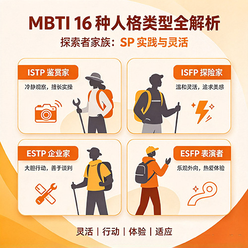 MBTI 16 种人格类型全解析